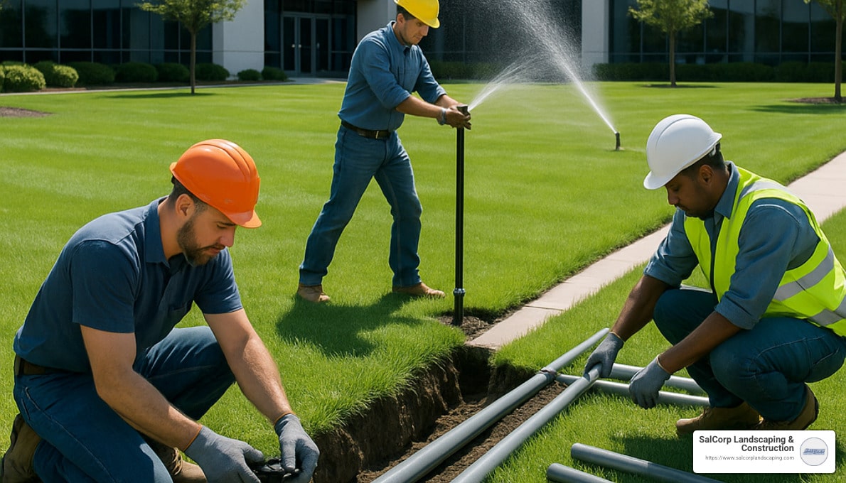The Complete Guide to Commercial Irrigation Installation