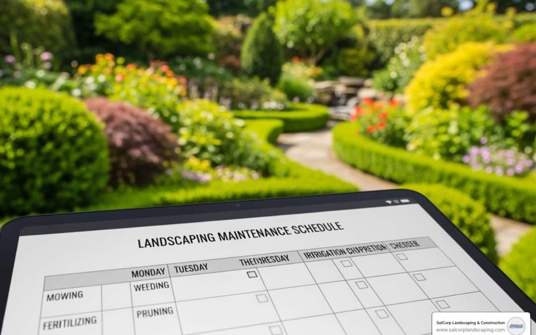 The Ultimate Template Toolkit for Landscape Maintenance Planning