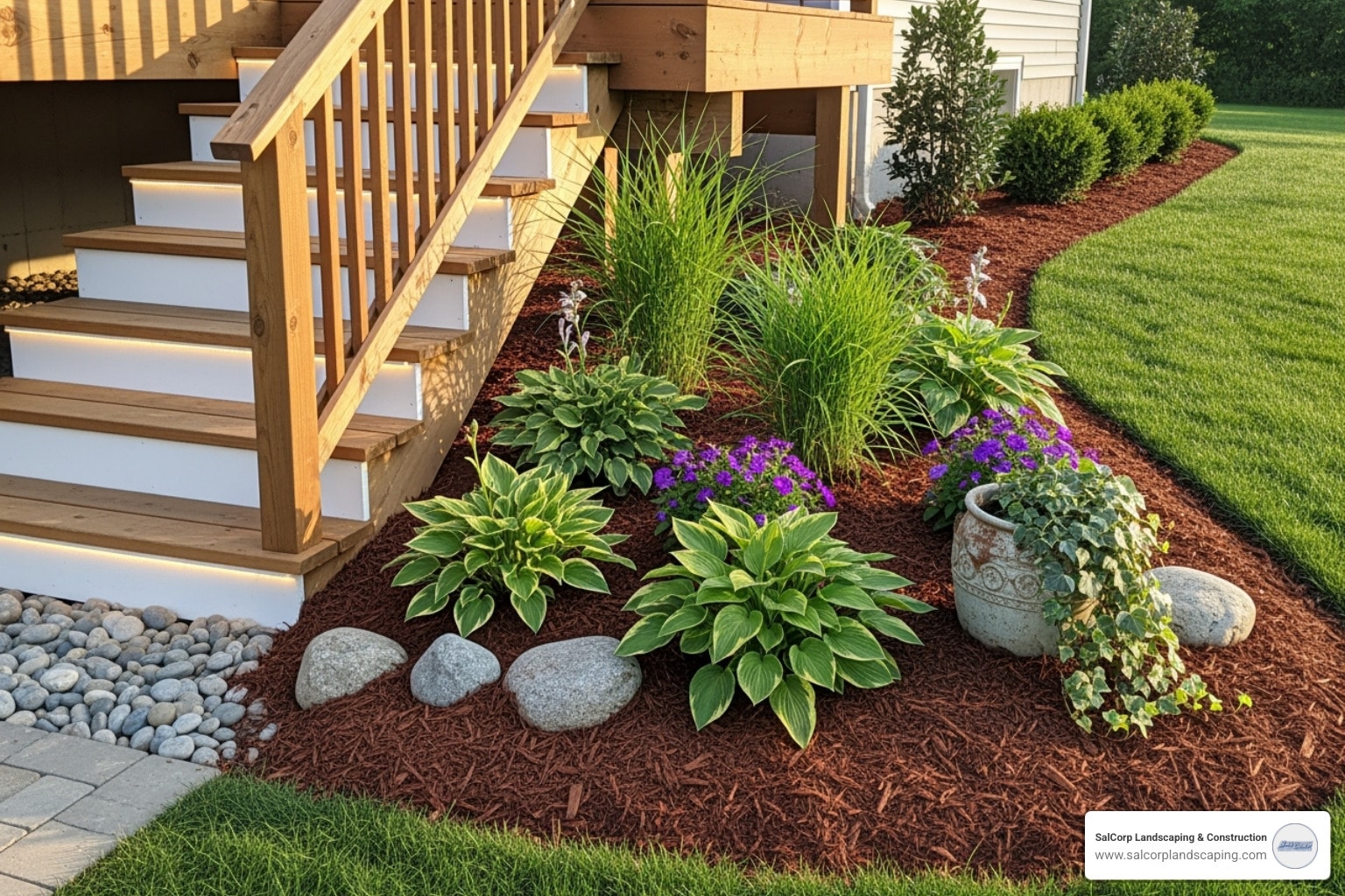 Under the Steps: Creative Landscaping Solutions for Deck Stairs