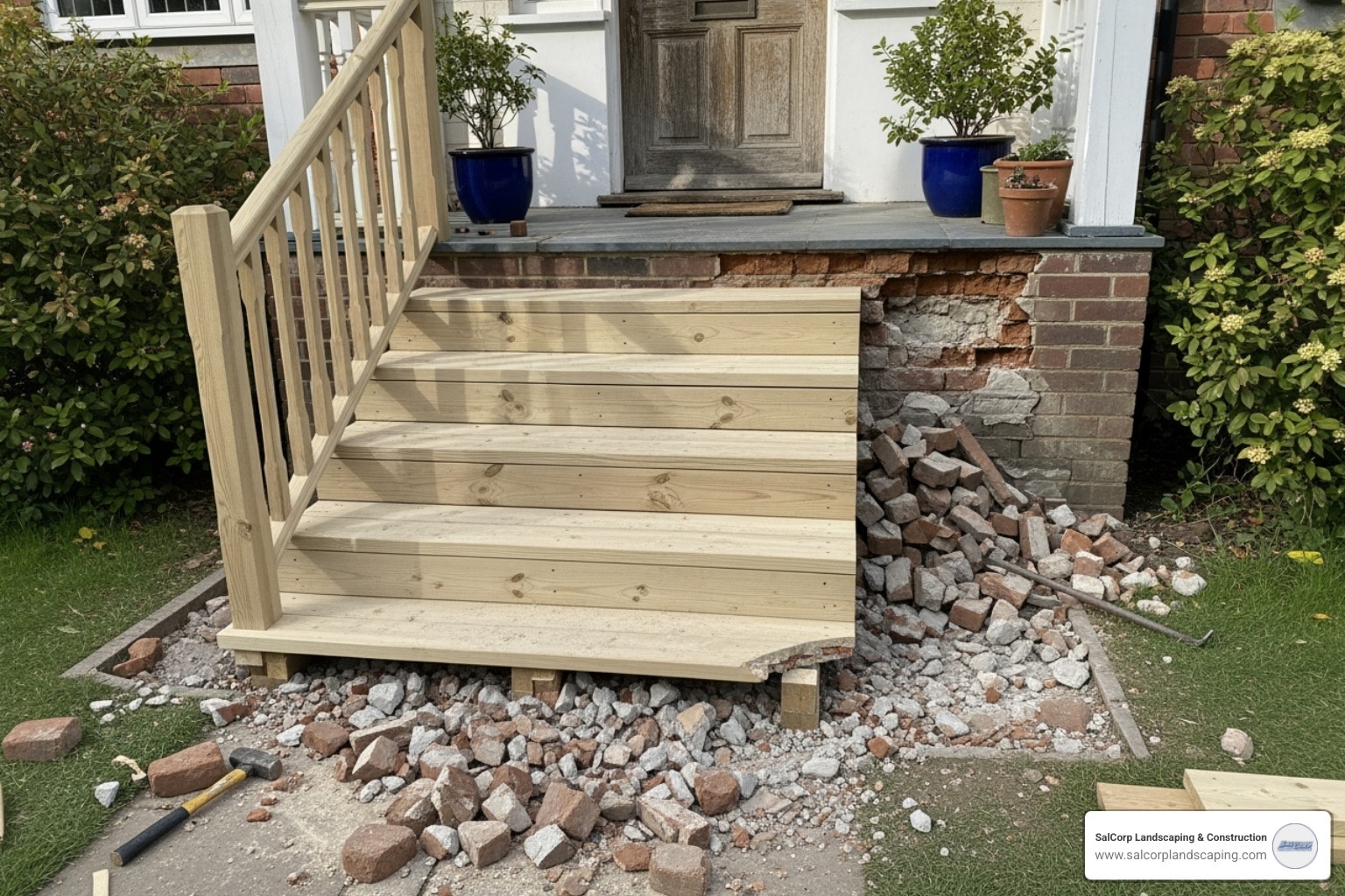 From Brick to Timber: Your Porch Step Makeover Guide