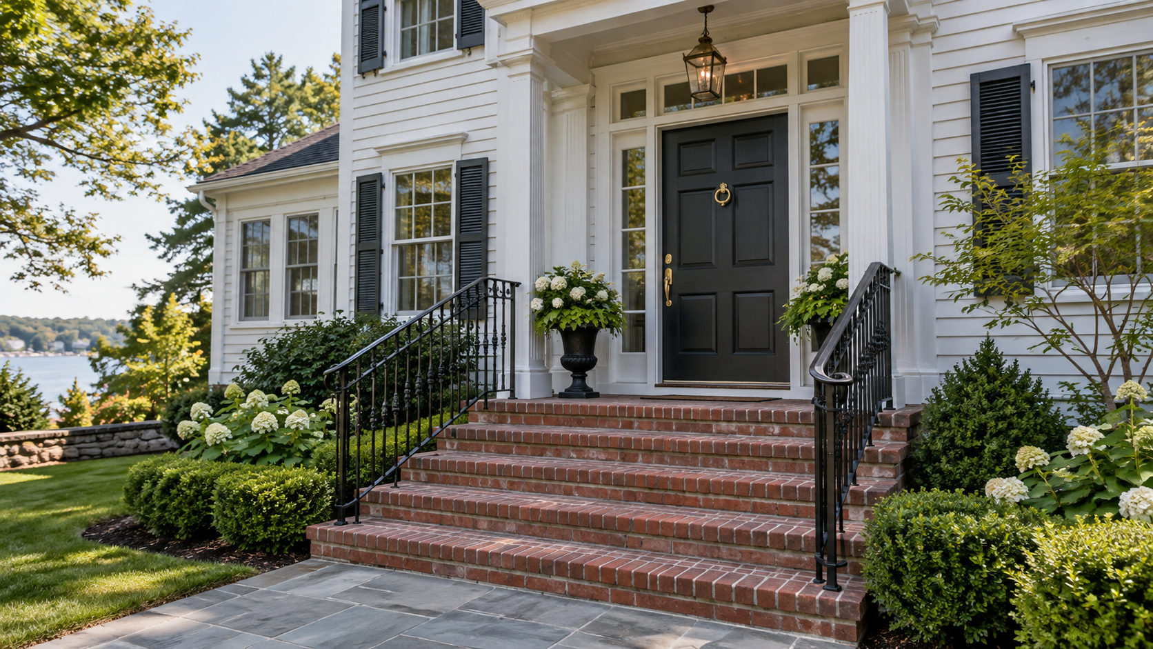 Brick & Stone Steps by SalCorp in Massachusetts
