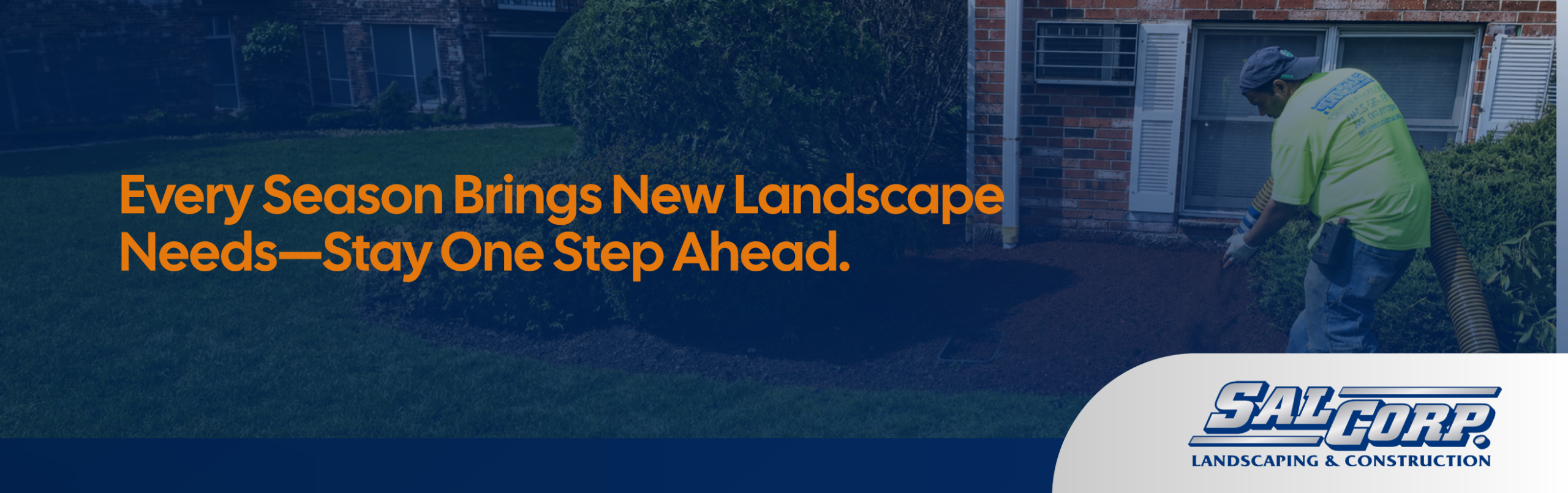 SalCorp Landscaping year-round property maintenance