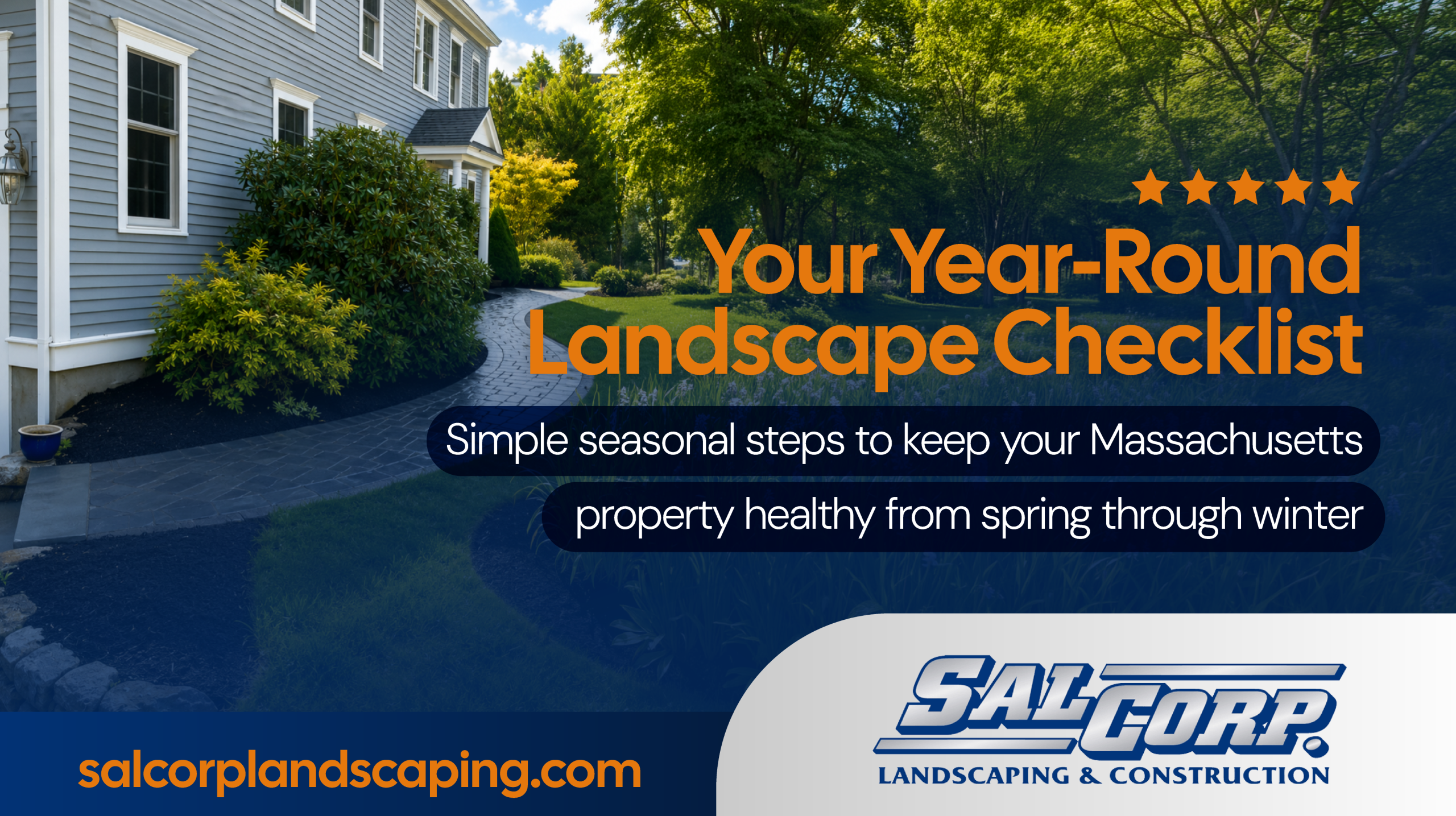 Seasonal Lawn and Landscape Checklist for Massachusetts