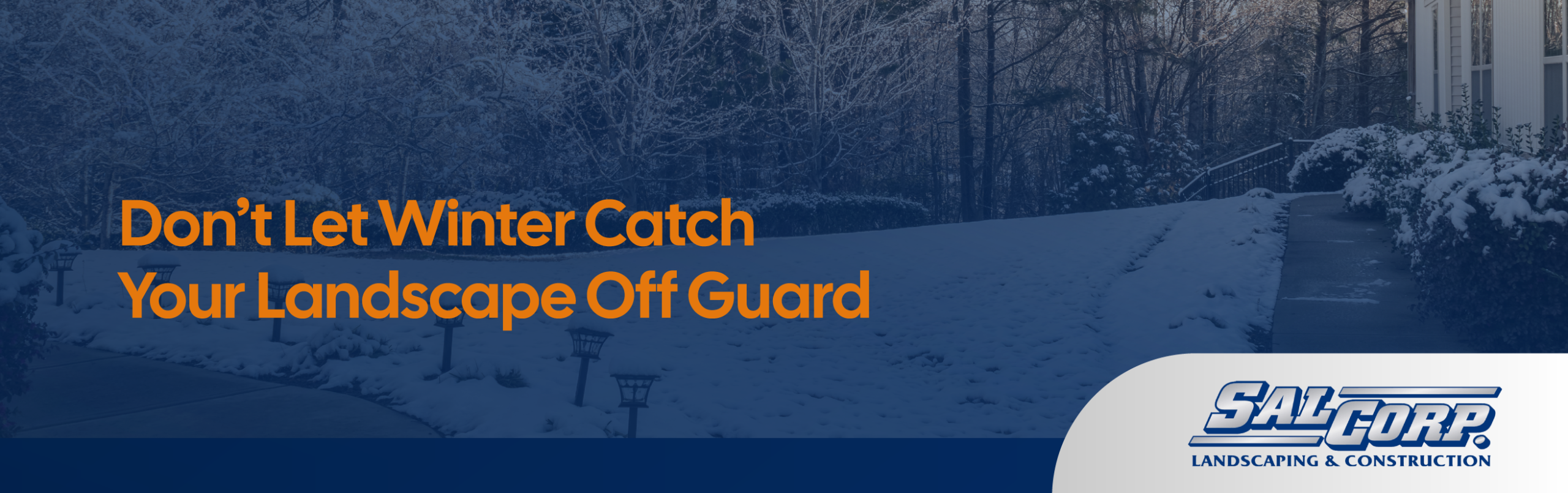 Don't Let Winter Catch Your Landscape Off Guard