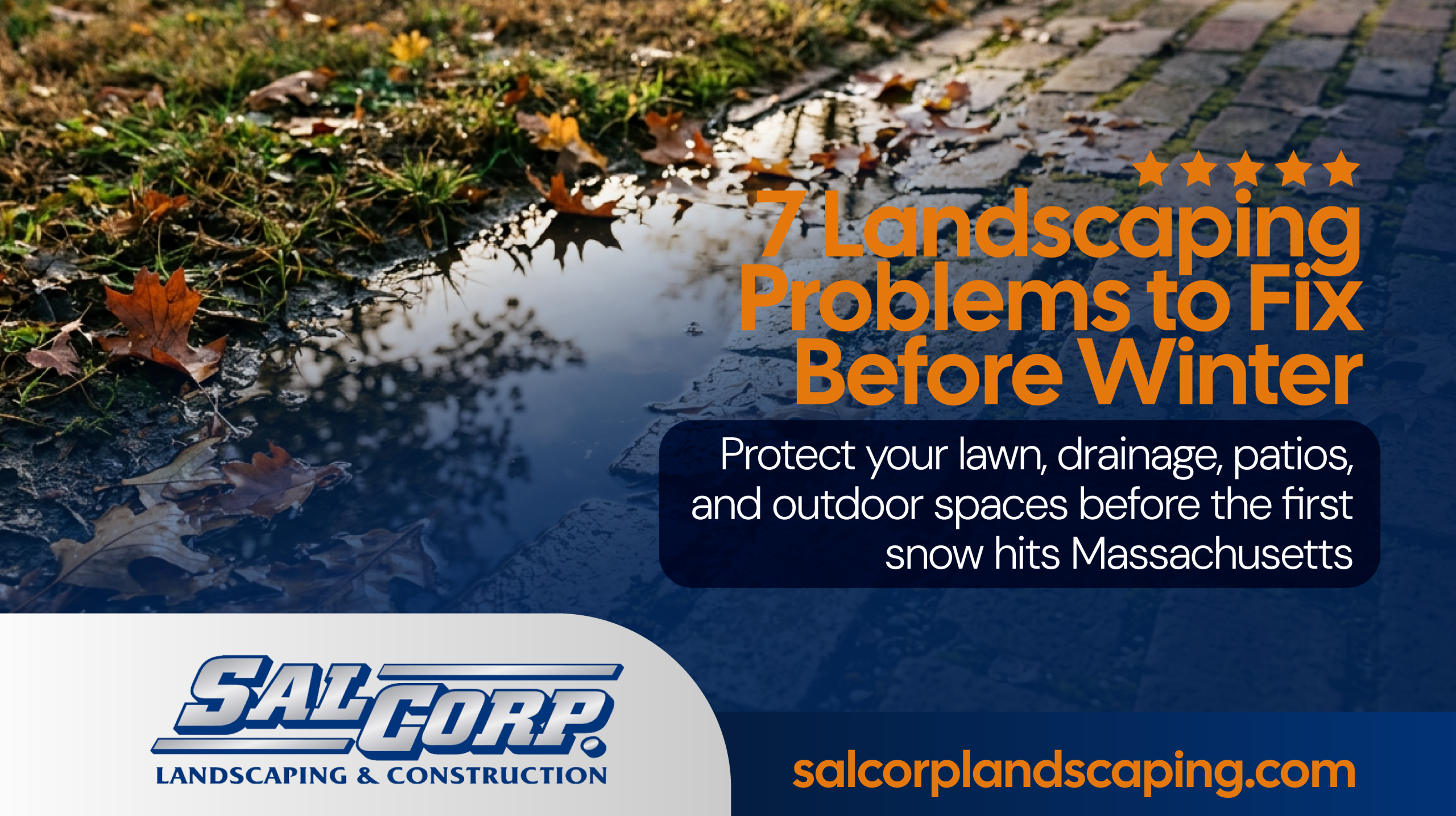 7 Landscaping Problems to Fix Before Winter in Massachusetts